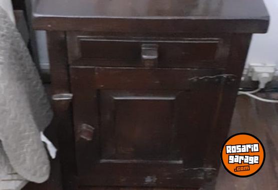 Hogar - JUEGO DORMITORIO DE ALGARROBO 2 PLAZAS medidas especiales ** Se escuchan ofertas - En Venta