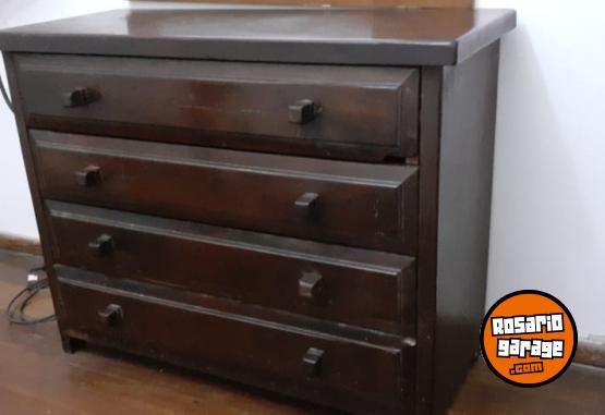 Hogar - JUEGO DORMITORIO DE ALGARROBO 2 PLAZAS medidas especiales ** Se escuchan ofertas - En Venta