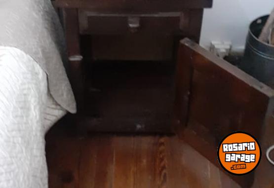 Hogar - JUEGO DORMITORIO DE ALGARROBO 2 PLAZAS medidas especiales ** Se escuchan ofertas - En Venta