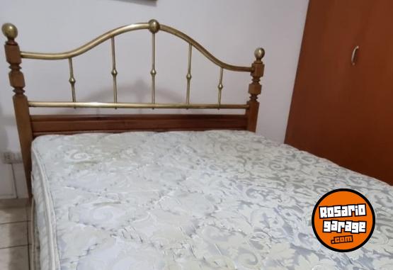 Hogar - CAMA 2 PLAZAS (290.000) + COLCH�N SIMMONS BEAUTYREST (100.000) USADOS - En Venta
