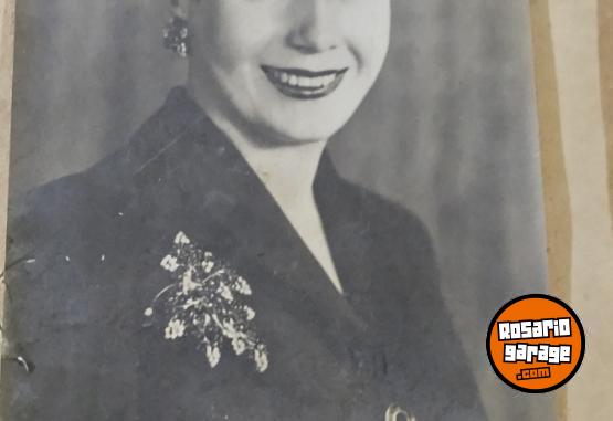 Otros - FOTO EVA PERON ORIGINAL AUTOGRAFIADA - En Venta