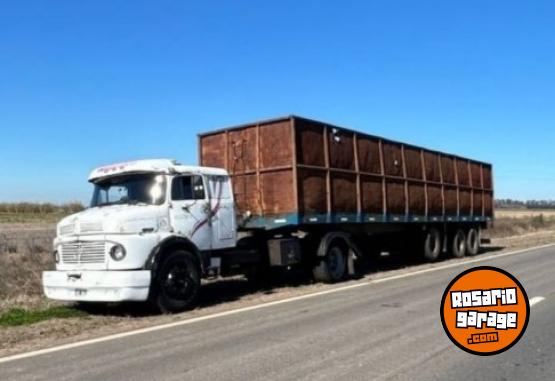 Camiones y Gr�as - Se Vende MB 1114, o PERMUTO tractor 71, homologado soy titular, cubiertas nuevas - En Venta