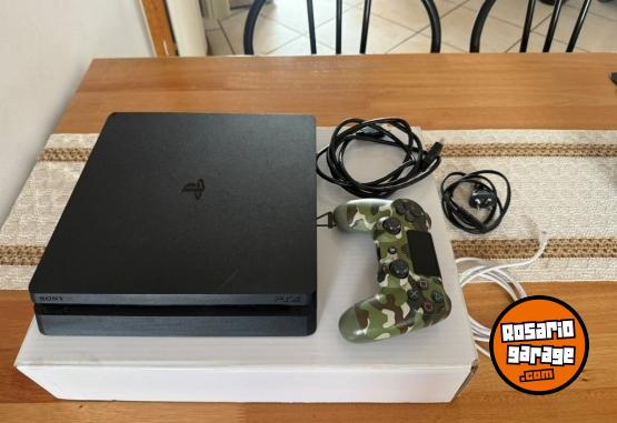 Electrónica - Playstation 4 Slim 1 tera + 1 Joystick - En Venta
