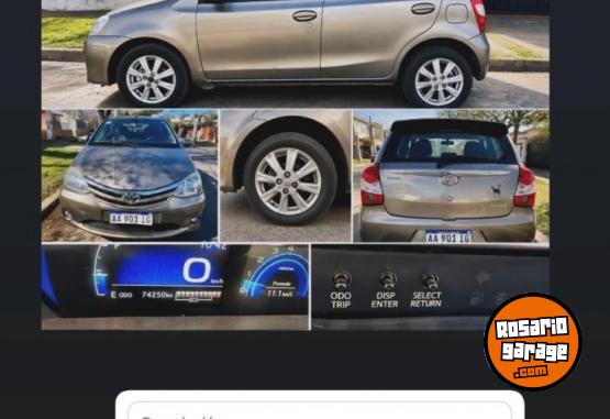Autos - Toyota Etios 2017 Nafta 74000Km - En Venta
