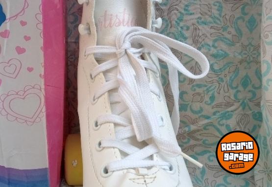 Deportes - Patines Patinaje Artístico 4 Ruedas Con Frenos - En Venta