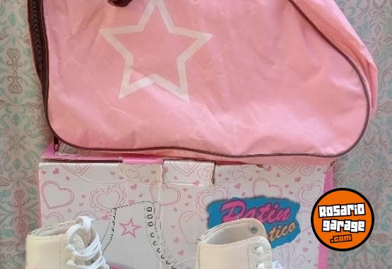 Deportes - Patines Patinaje Artístico 4 Ruedas Con Frenos - En Venta