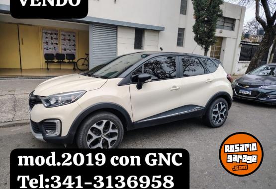 Autos - Renault Captur intens 2019 GNC 119000Km - En Venta