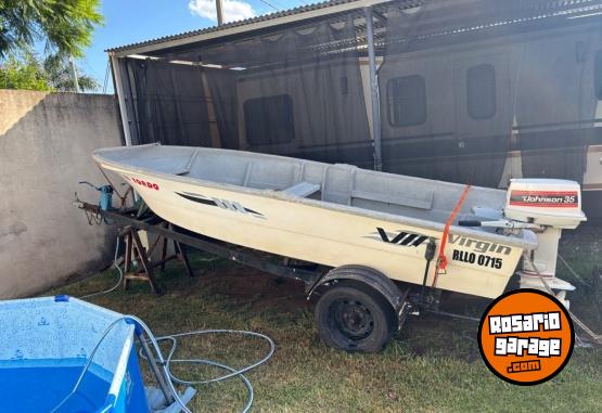 Embarcaciones - Lancha Virgin marine 4,20 con Johnson 35 2t - En Venta