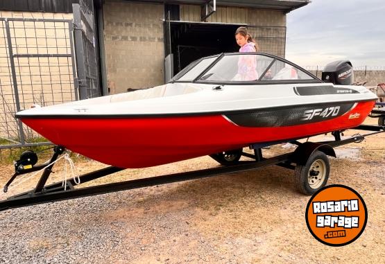 Embarcaciones - Sf 470 pampa Mercury 60 4t y trailer. 3 relojes, instalación #nautistorearroyoseco www.nautistore.com.ar - En Venta