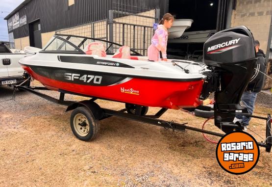 Embarcaciones - Sf 470 pampa Mercury 60 4t y trailer. 3 relojes, instalación #nautistorearroyoseco www.nautistore.com.ar - En Venta