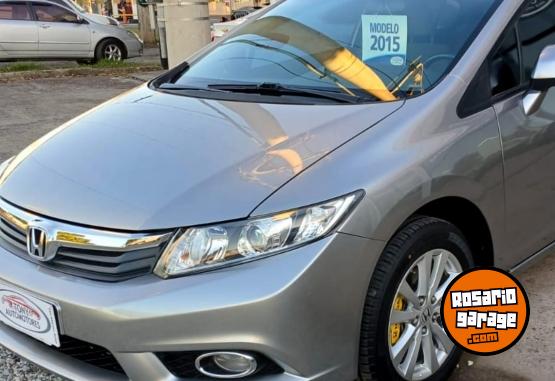 Autos - Honda Civic lxs 2015 GNC 170000Km - En Venta