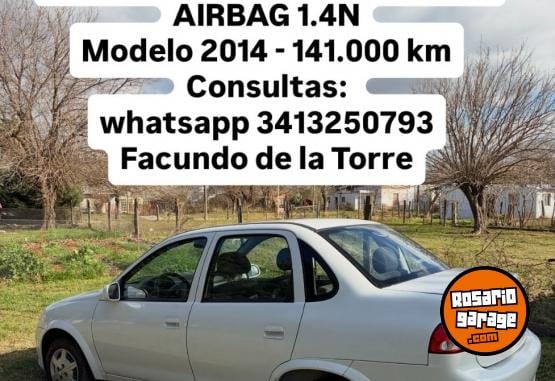 Autos - Chevrolet CORSA CLASSIC 4 P LS ABS 2014 Nafta 141000Km - En Venta