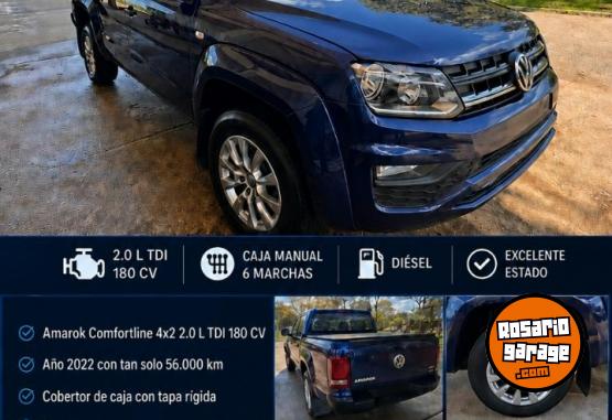 Camionetas - Volkswagen Amarok 2022 Diesel 59000Km - En Venta
