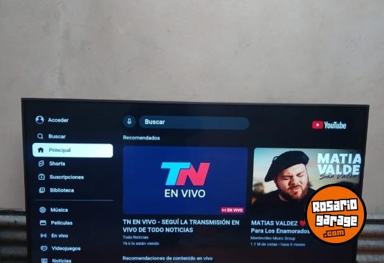 Electrónica - 💥 Smart Tv 55' Android 4K Ultra HD Impecable 💥 - En Venta