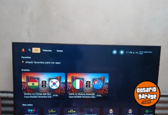 Electrónica - 💥 Smart Tv 55' Android 4K Ultra HD Impecable 💥 - En Venta