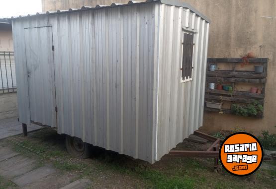 Camiones y Grúas - Vendo casilla obrador de un eje...Muy buena. - En Venta