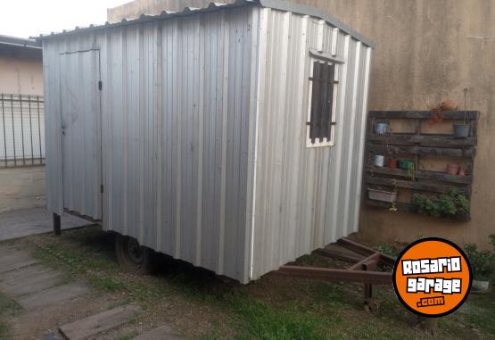 Camiones y Grúas - Vendo casilla obrador de un eje...Muy buena. - En Venta