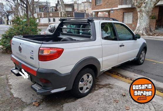 Camionetas - Fiat Strada working 2015 GNC 135000Km - En Venta