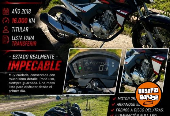 Motos - Honda cb 250 2018 Nafta 16000Km - En Venta