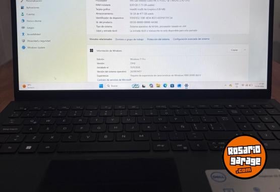 Informática - Notebook Dell i5-11va 512 Gb 8 Gb DDR4 - En Venta