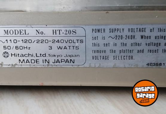 Electrónica - bandeja giradiscos hitachi-japan - En Venta