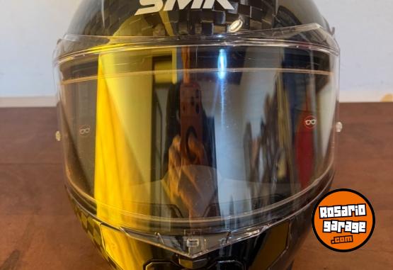 Accesorios para Motos - Casco Smk Titán Carbono-S01 - En Venta