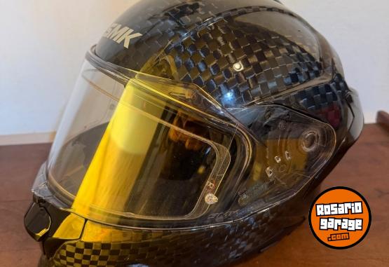 Accesorios para Motos - Casco Smk Titán Carbono-S01 - En Venta