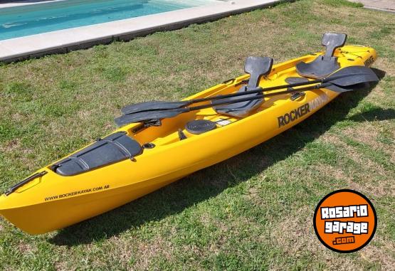 Deportes Náuticos - Vendo Kayak Rocker Mirage 1 a 3 personas - En Venta