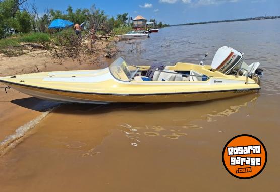 Embarcaciones - Vendo Lancha Canestrari Monza (1982) - Johnson 85 HP V4 con Power Trim + Tráiler Nuevo - En Venta