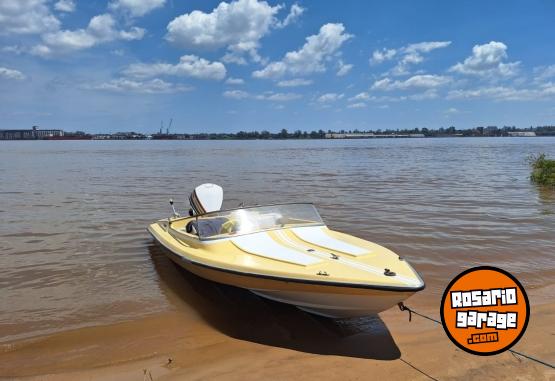 Embarcaciones - Vendo Lancha Canestrari Monza (1982) - Johnson 85 HP V4 con Power Trim + Tráiler Nuevo - En Venta