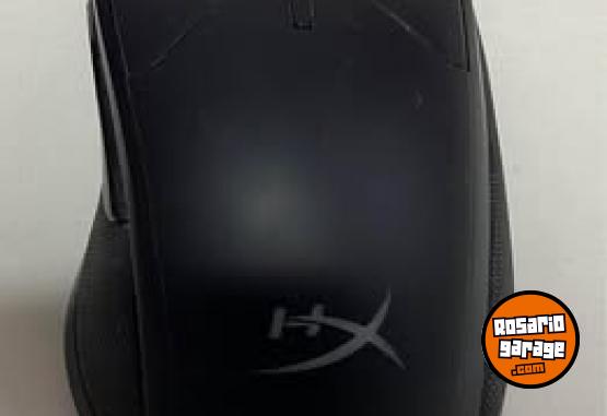 Informática - Mouse gamer de juego inalámbrico recargable HyperX Pulsefire Dart negro - En Venta