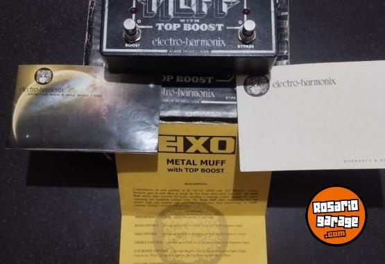 Instrumentos Musicales - Distorsión Metal Muff Electroarmonic - En Venta