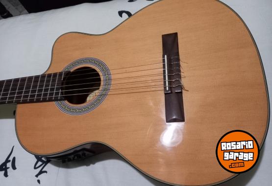 Instrumentos Musicales - Electrocriolla G.Shelter igual a nueva FLAMANTE - En Venta