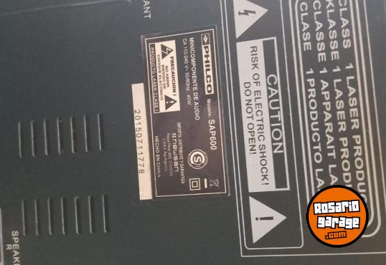 Electrónica - Minicomponente Philco SAP 600 - En Venta