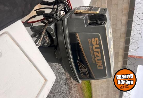 Otros (Náutica) - Suzuki 40 hp para larga 1996 a/electrico, comandos auto mix u$s1900 #nautistorearroyoseco - En Venta