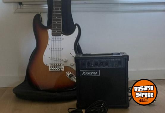 Instrumentos Musicales - Guitarra el�ctrica + amplificador + accesorios - En Venta