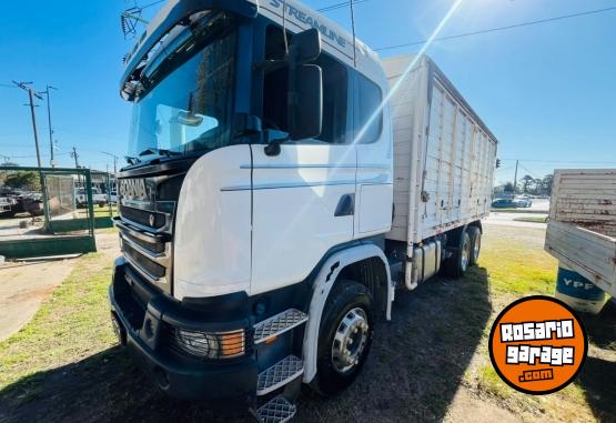 Camiones y Gr�as - TITULAR VENDE SCANIA G410 6X4 AUTOMATICO - En Venta