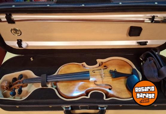 Instrumentos Musicales - Viol�n 4/4 de autor con arco y estuche. - En Venta