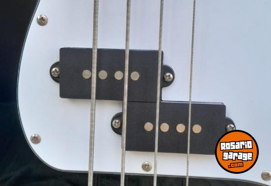 Instrumentos Musicales - Bajo Midland + Funda + Correa - En Venta