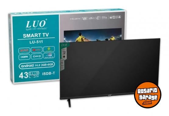 Electrónica - Tv Smart 43 pulgadas NUEVO con Android - En Venta