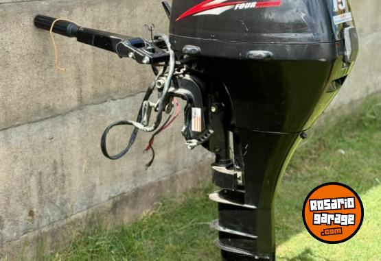 Otros (Náutica) - Motor fuera de borda Suzuki 15 hp 4 T pata larga con cargador de bateria - En Venta