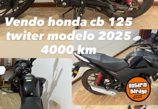 Motos - Honda CB 125 2025 Nafta 4000Km - En Venta