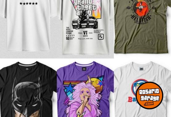 Indumentaria - Remeras retro y anime de tus personajes favoritos - En Venta