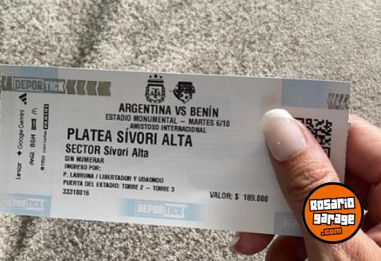 Otros - Entrada para despedida de Messi - En Venta