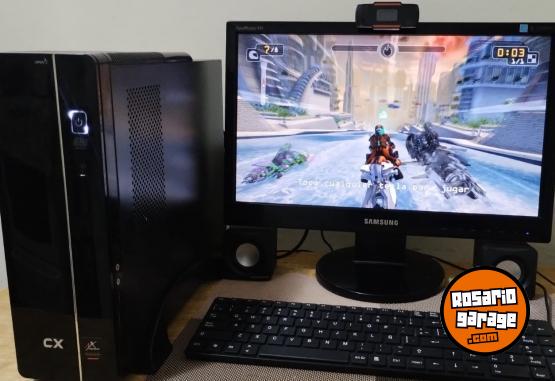 Informática - REMATO PC COMPLETA EXCELENTE WIFI-WEBCAM-MONITOR-CENTRO- - En Venta