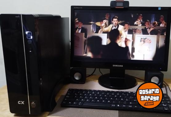 Informática - REMATO PC COMPLETA EXCELENTE WIFI-WEBCAM-MONITOR-CENTRO- - En Venta