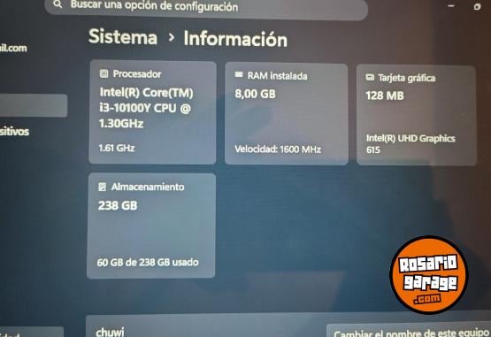 Informática - Tablet Laptop Chuwi Hi10 X2 10.1 8gb Ram 256gb Ssd W11 - En Venta