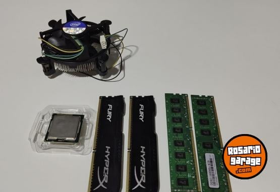 Informática - Intel I7-2600 3.40+r. Fury 2x4 Gb+r. Kingston 2x8 Gb Ddr3 - En Venta