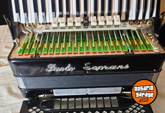Instrumentos Musicales - Acordeon  Paolo Soprani 120 Bajos - En Venta