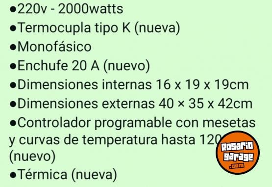 Herramientas - Horno el�ctrico esmaltado, vitrofusi�n y cer�mica - En Venta